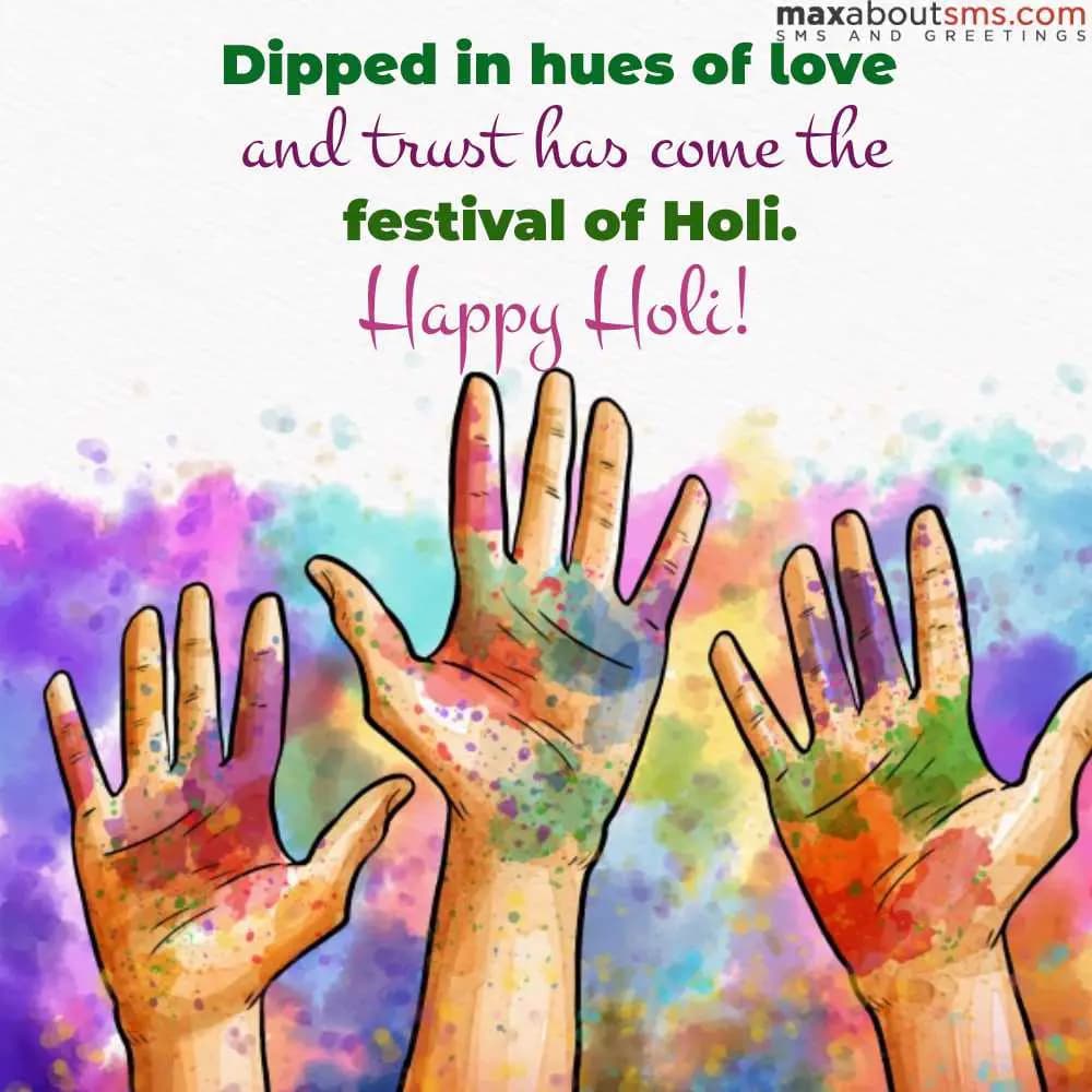 Dipped in Hues of Love and Trust has come the fest