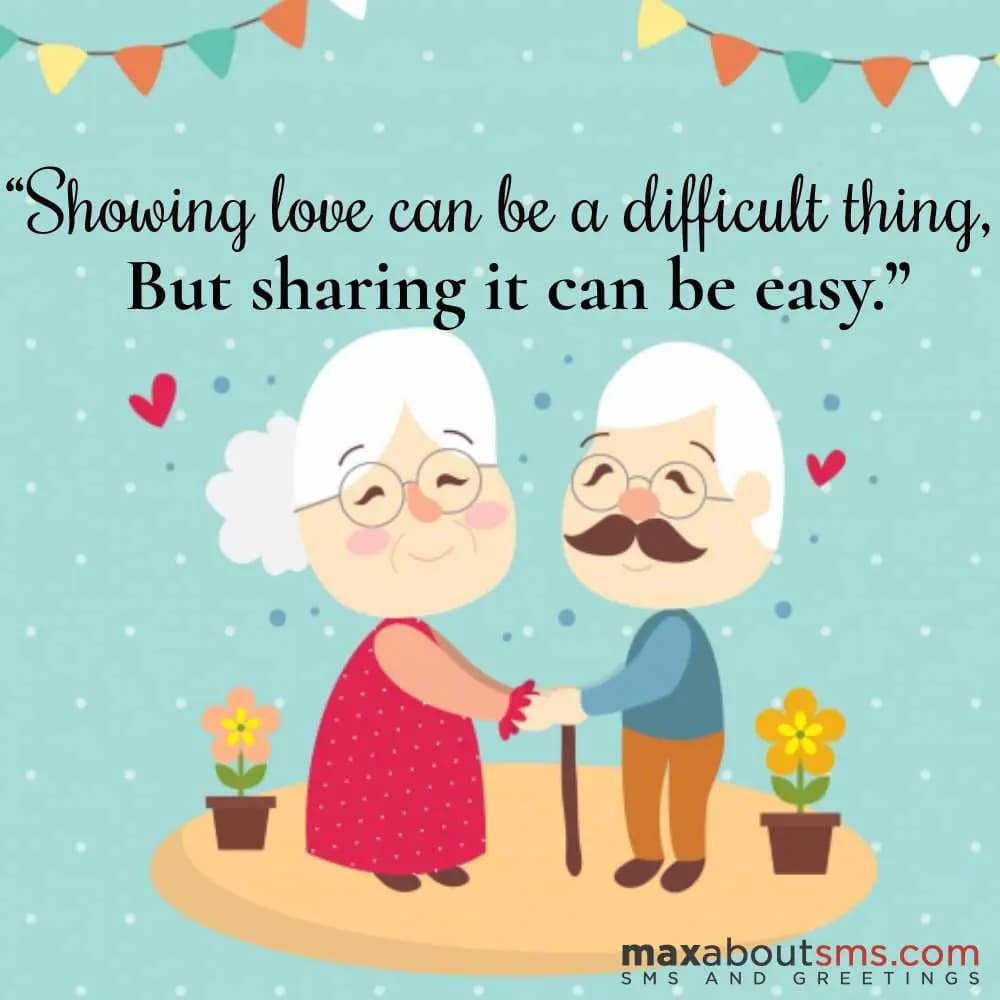 Showing love can be a difficult thing, but sharing
