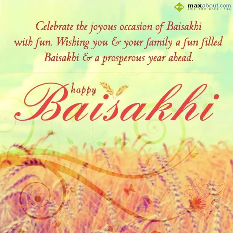 Celebrate the joyous occasion of Baisakhi with fun