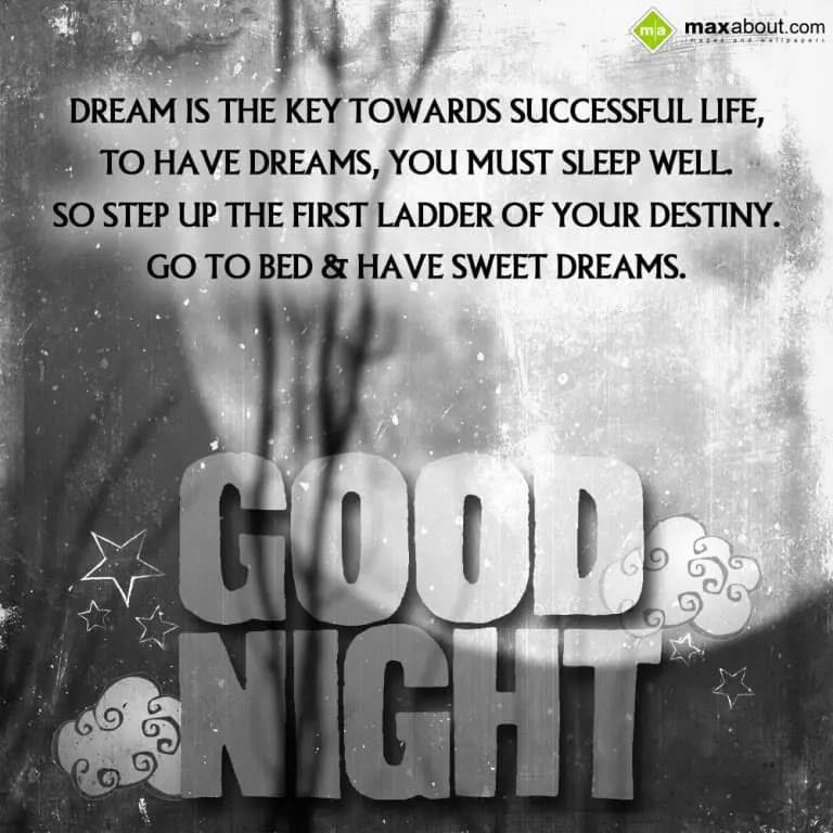 Dream is the key towards successful life,
To have