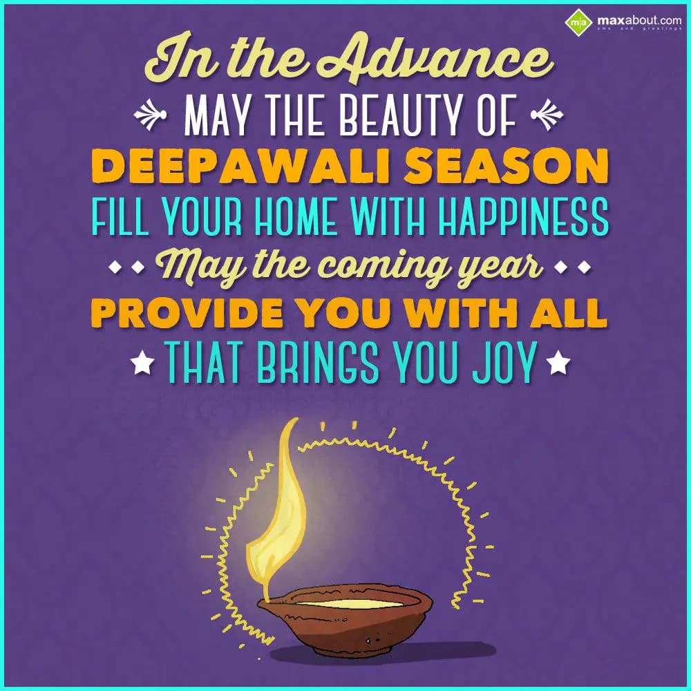 In the Advance May the Beauty of Deepawali Season 
