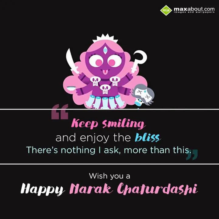 Keep smiling and enjoy the bliss,
There's nothing