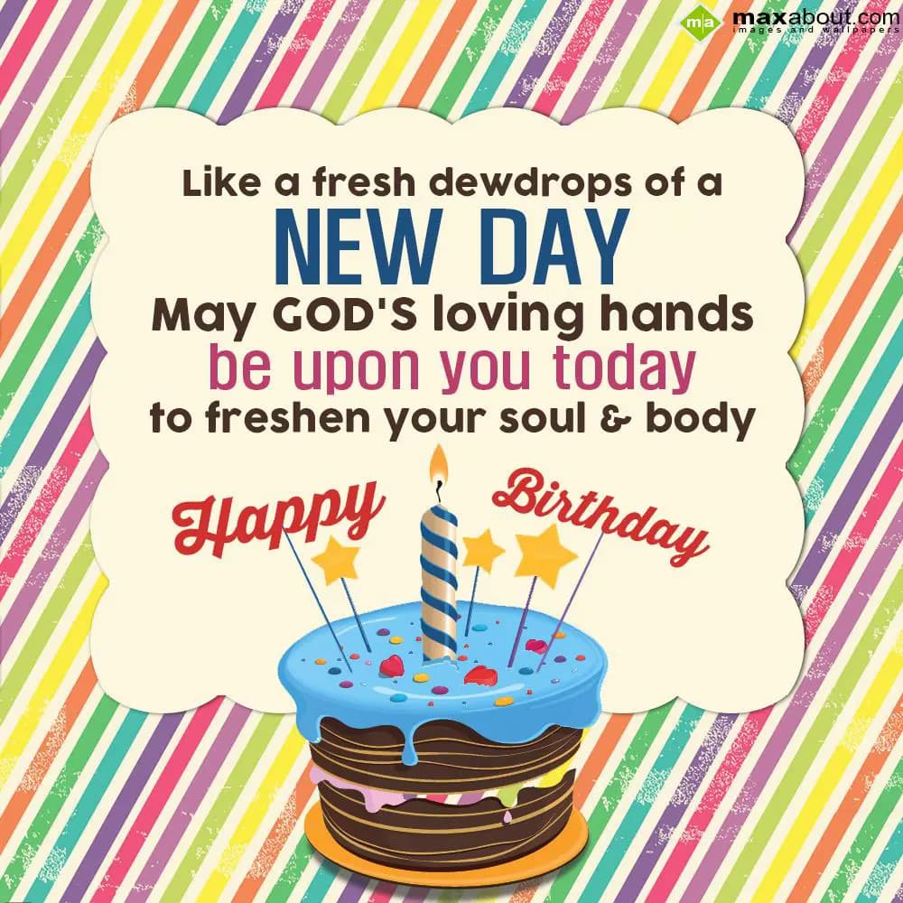 Like a fresh dewdrops of a new day... may GOD's lo