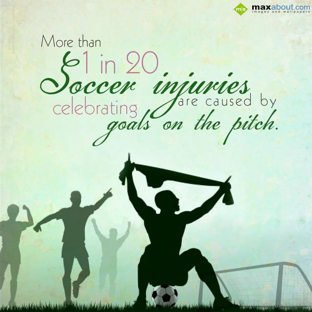 More than 1 in 20 soccer injuries are caused by ce