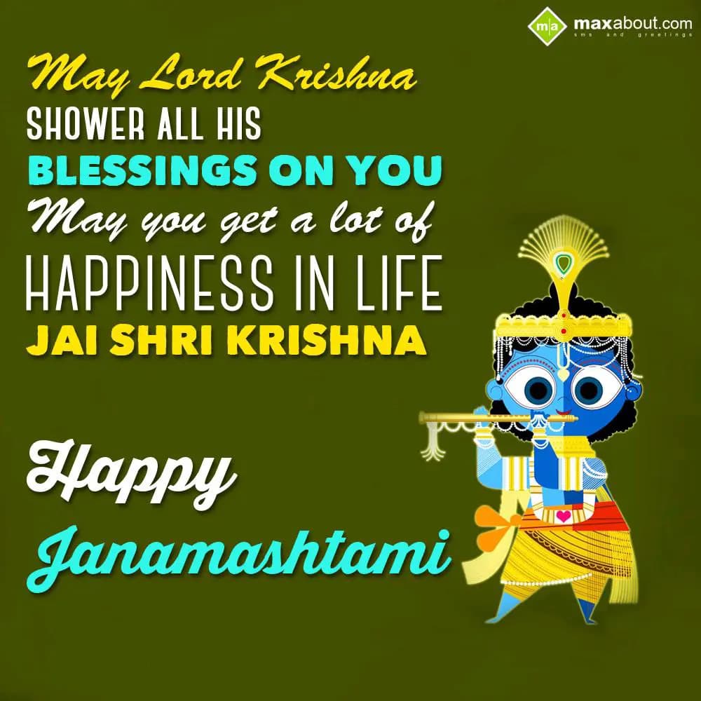 May Lord Krishna shower all his blessing on you. M