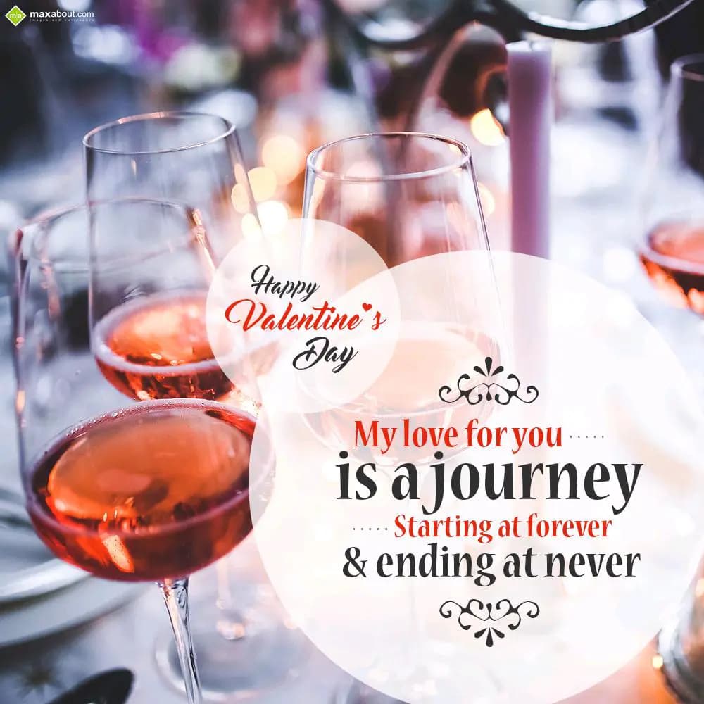 My love for you...
is a journey
.....Starting at