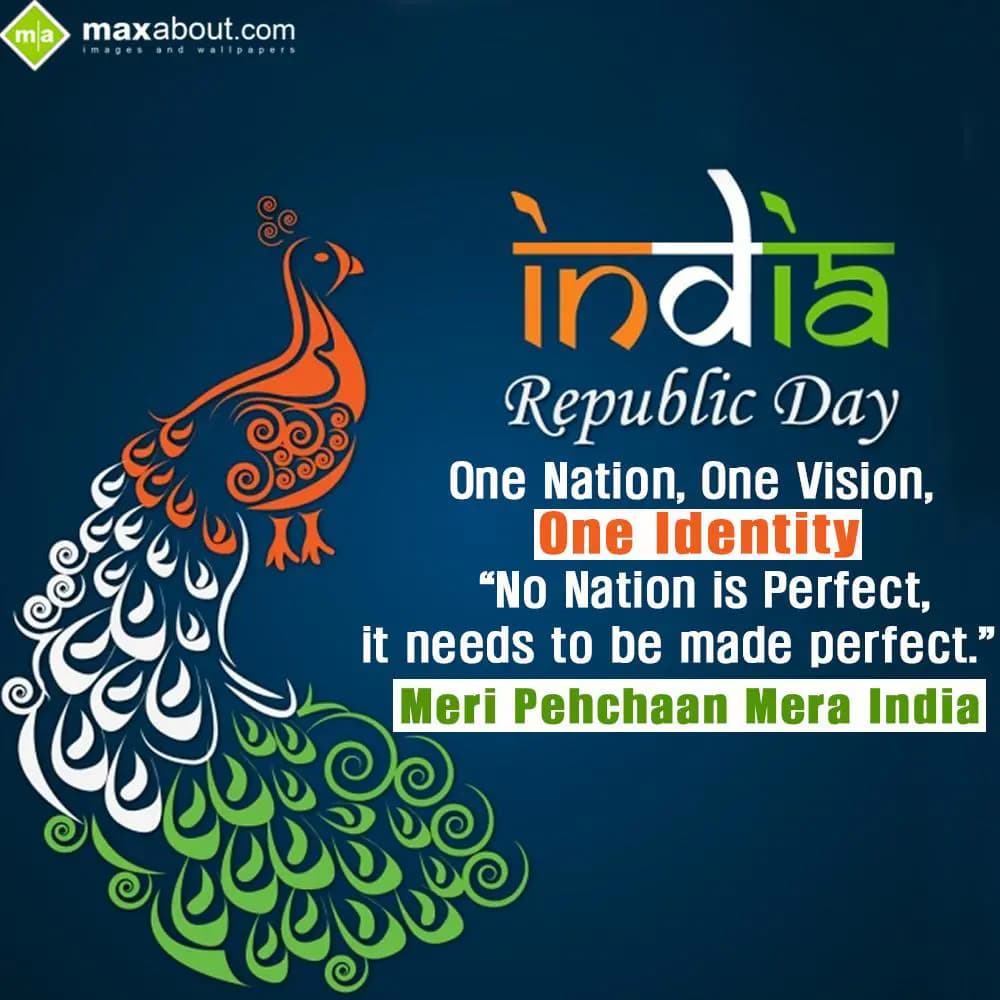 One Nation, One Vision, One Identity,
“No Nation 