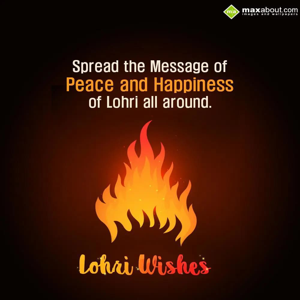 Spread the Message of Peace,
And Happiness of Loh