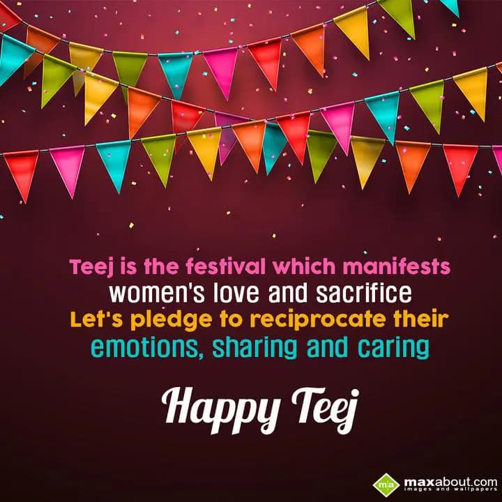 Teej is the festival which manifests women's love 