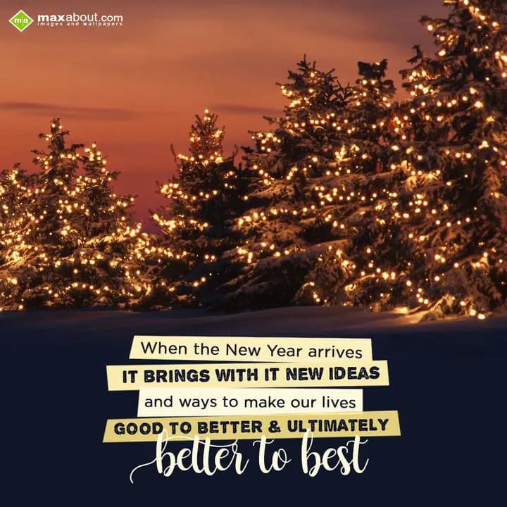 When The New Year Arrives,
It Brings With It New 
