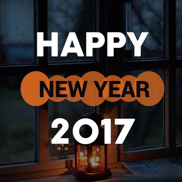 Wish You A Very Happy New Year 2017.