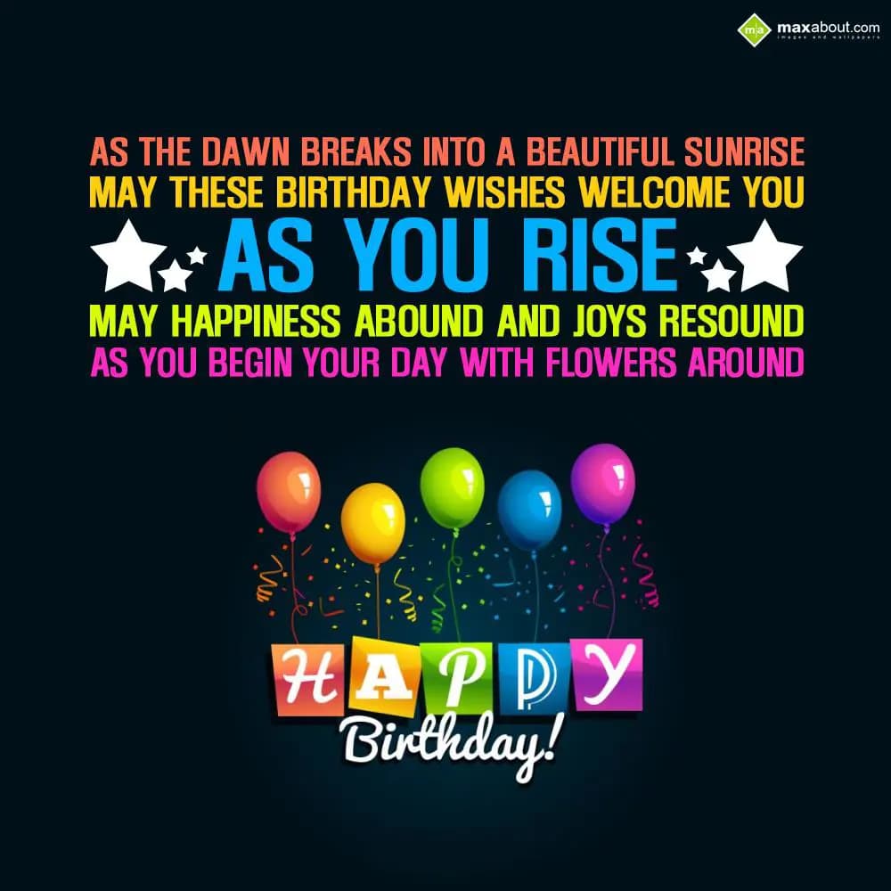 As the dawn breaks into a beautiful sunrise. May t