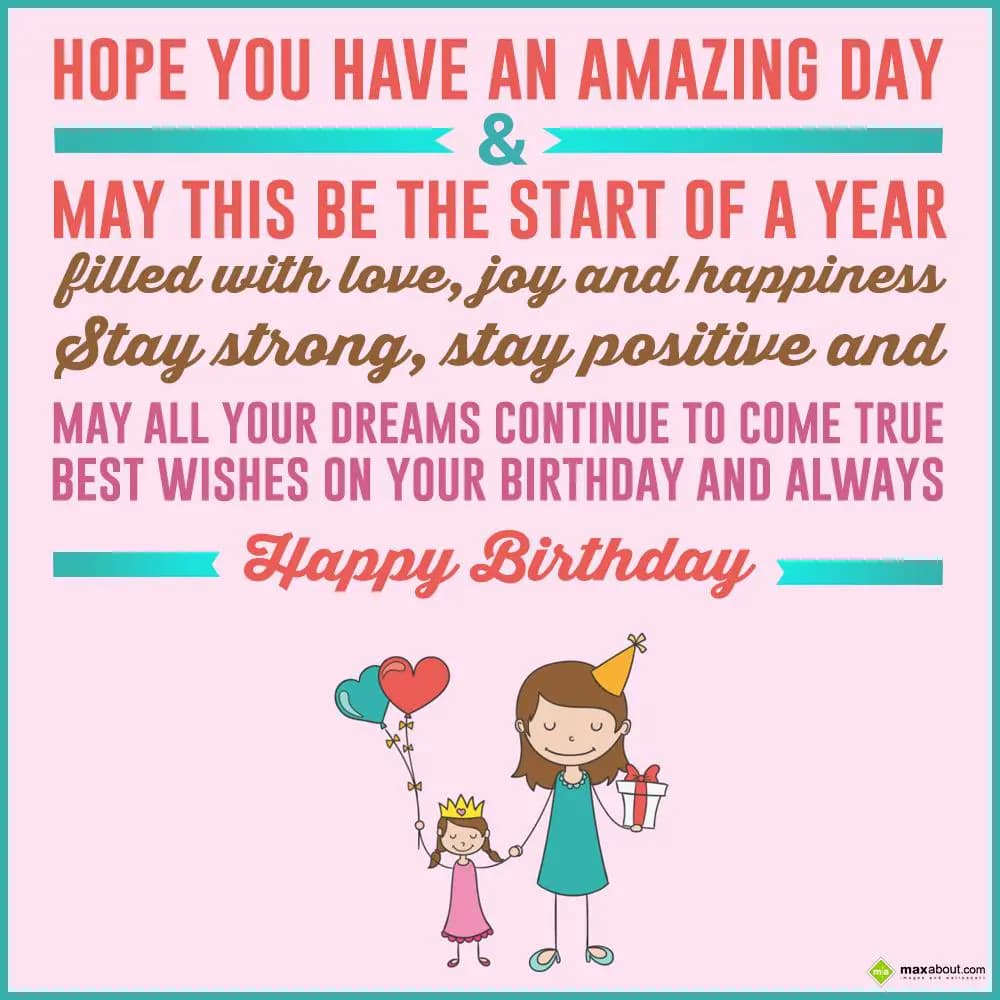 Hope you have an amazing day
And may this be the